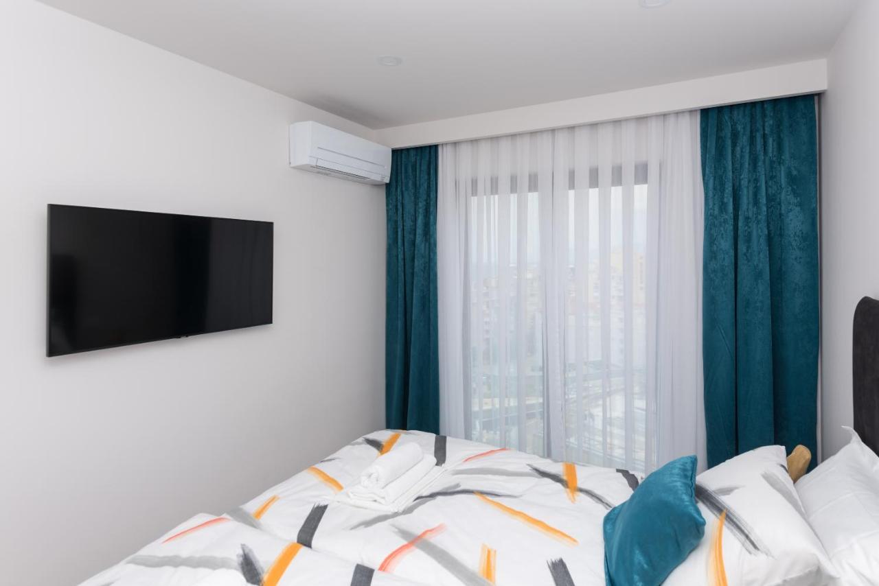 Luxury Adria Sea & City View Apartment Makarská Exteriér fotografie